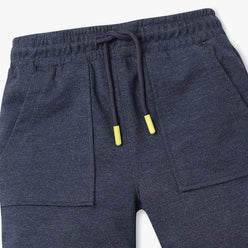 Boys Solid Cotton Shorts