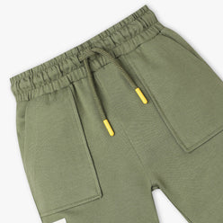 Boys Solid Cotton Shorts
