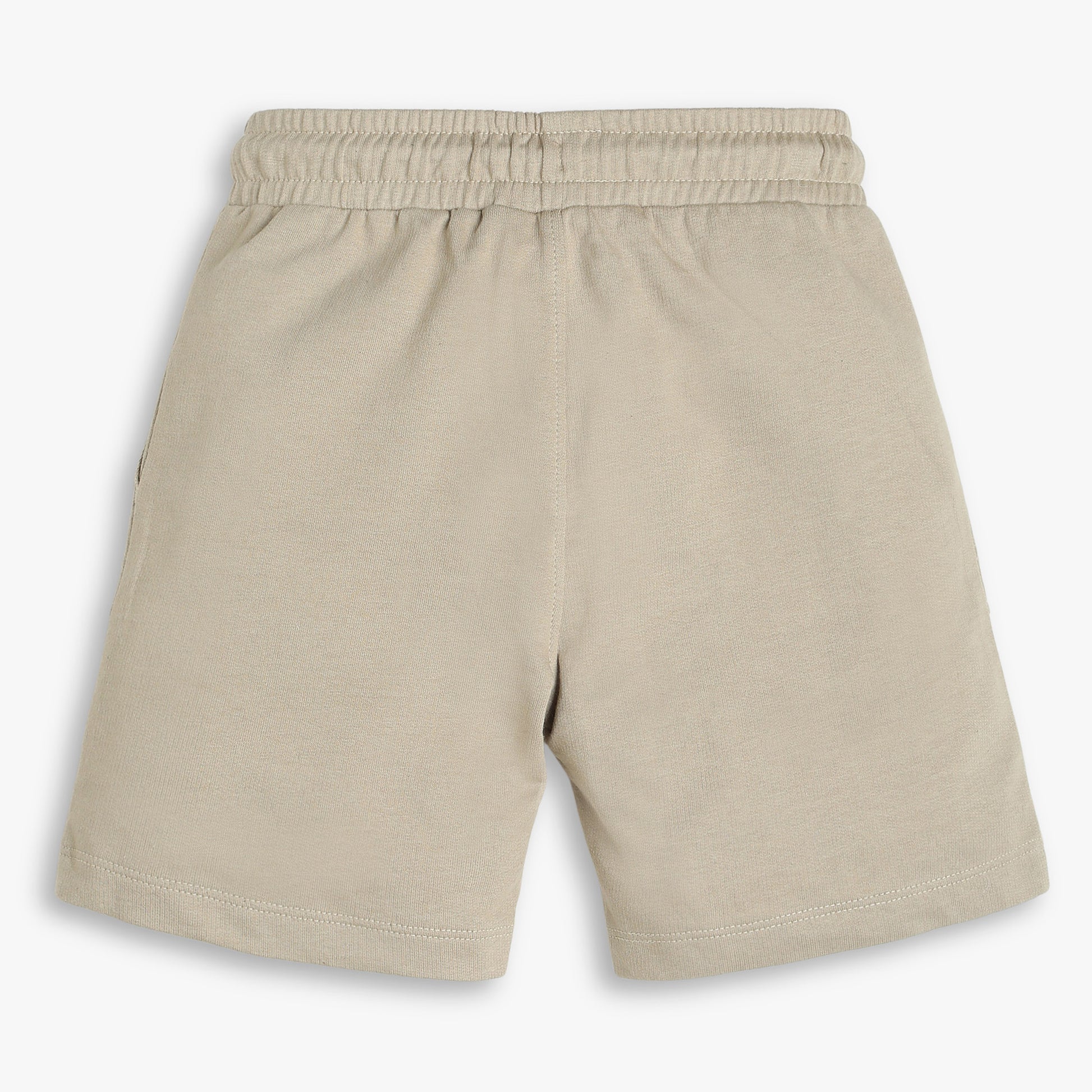 Boys Solid Cotton Shorts