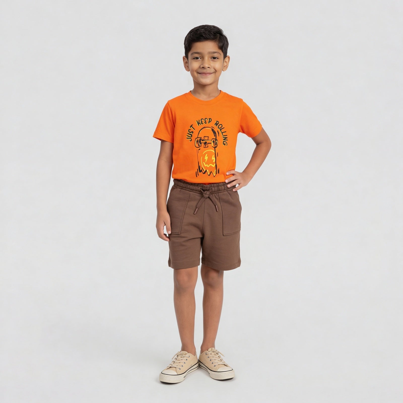 Boys Cotton Knitted Shorts