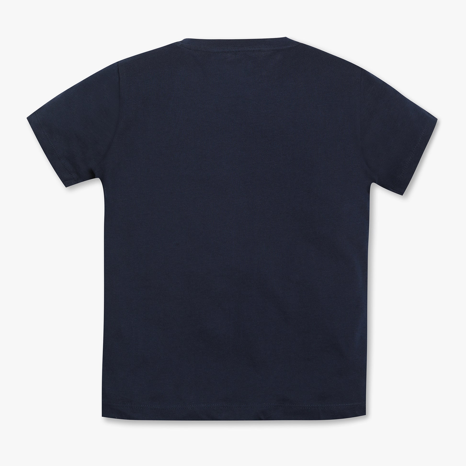 Boys Regular Fit Solid T-Shirt