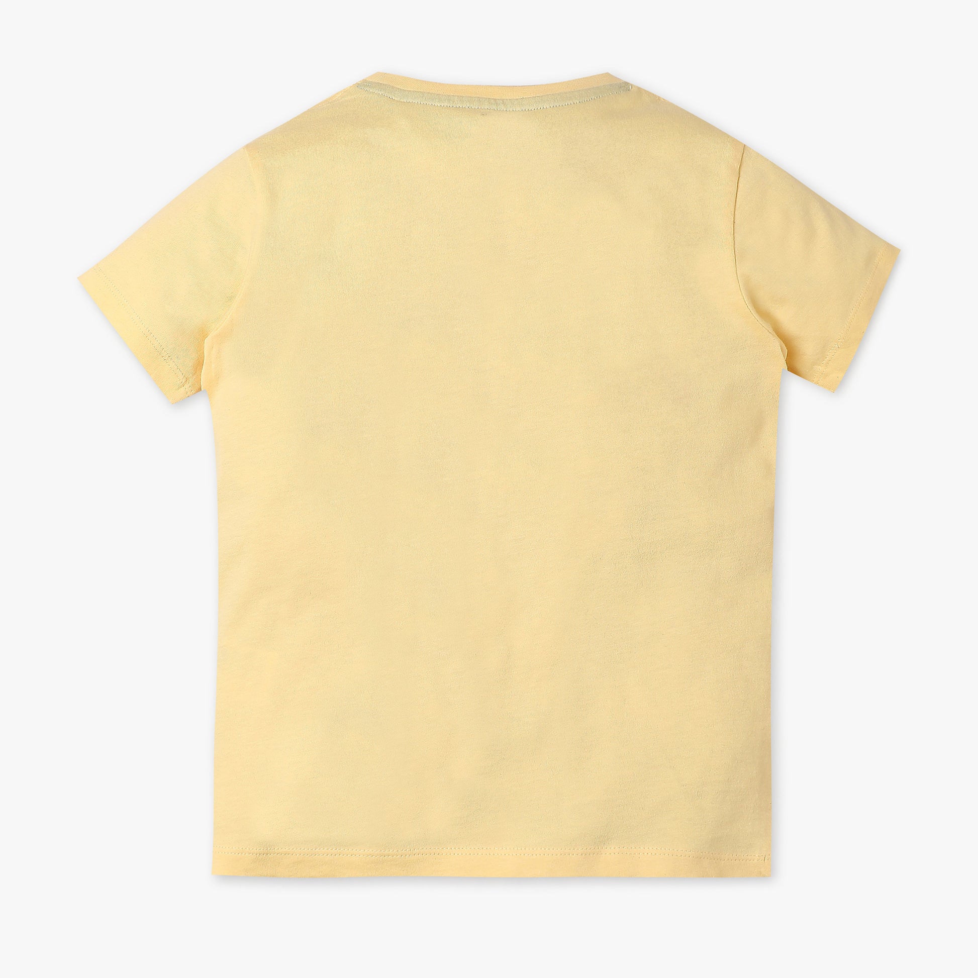 Boys Regular Fit Solid T-Shirt
