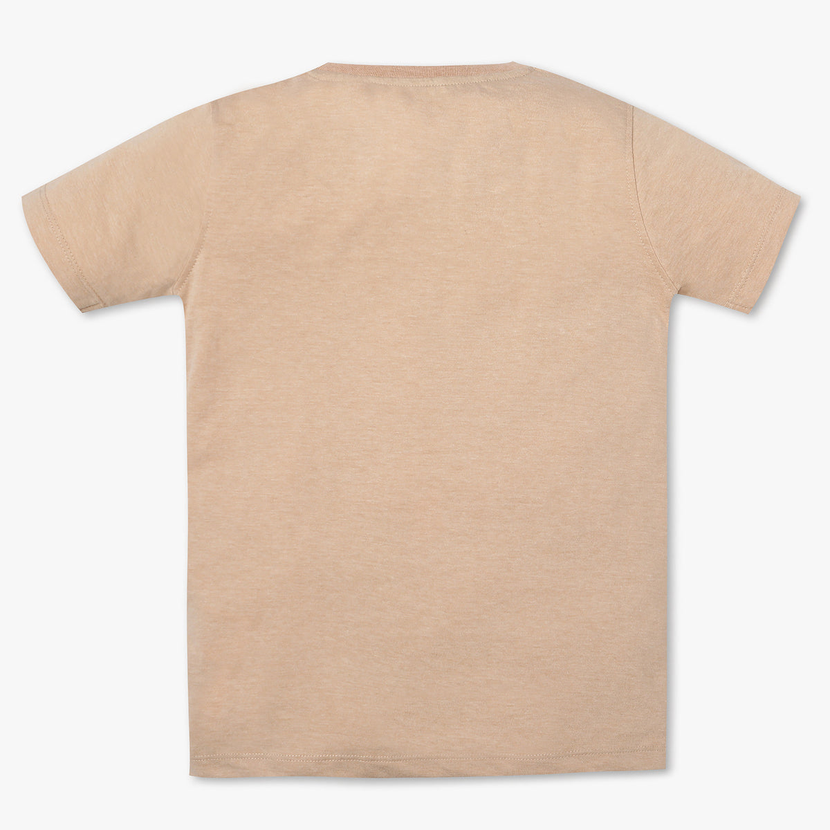 Boys Regular Fit Solid T-Shirt