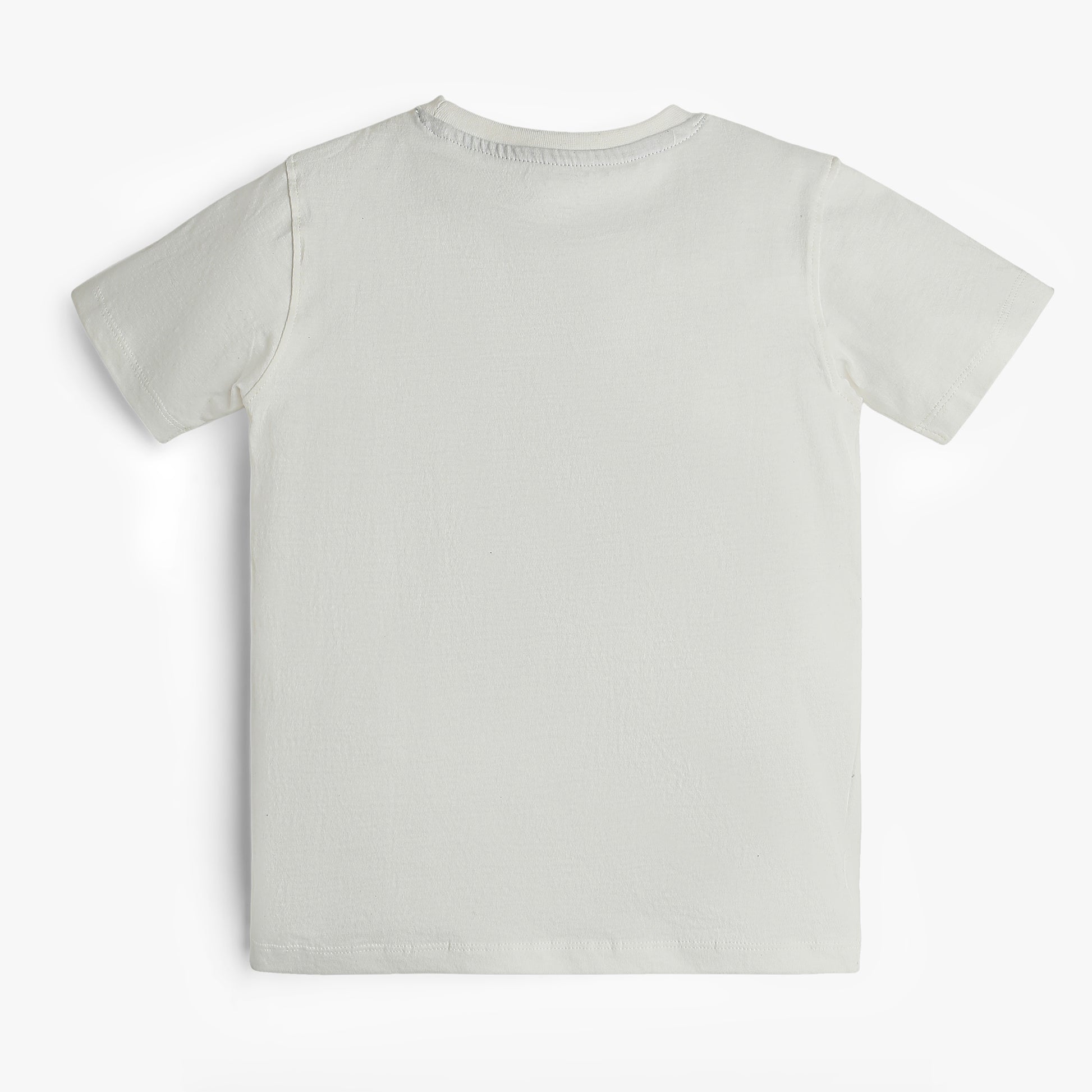 Boys Regular Fit Solid T-Shirt