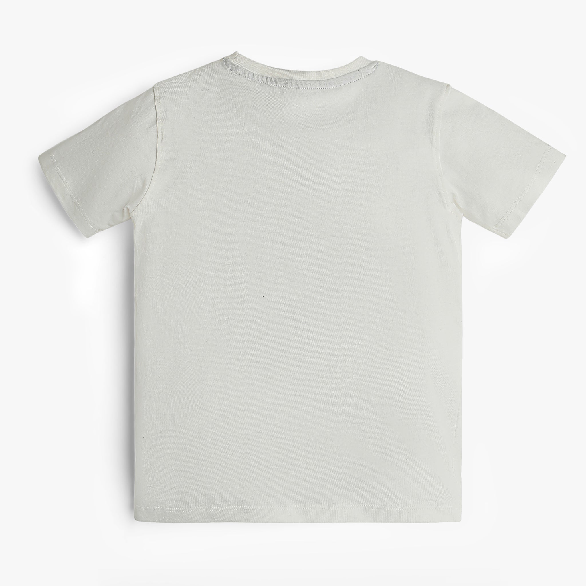 Boys Regular Fit Solid T-Shirt