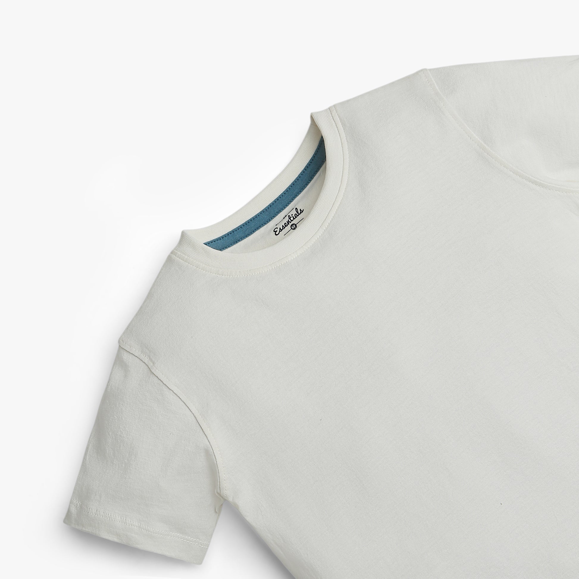 Boys Regular Fit Solid T-Shirt