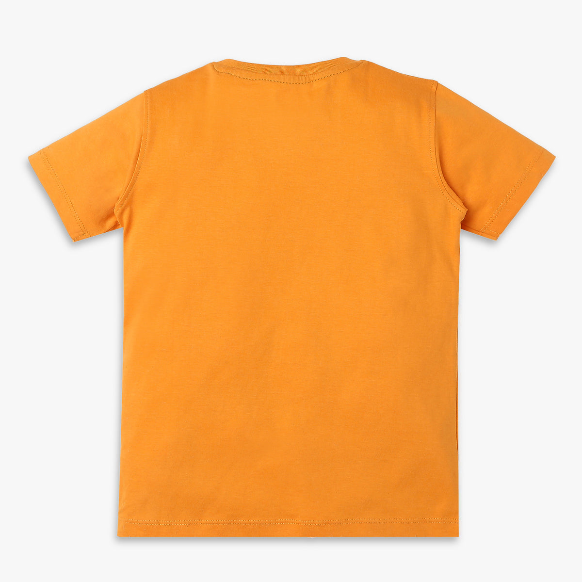 Boys Regular Fit Solid T-Shirt