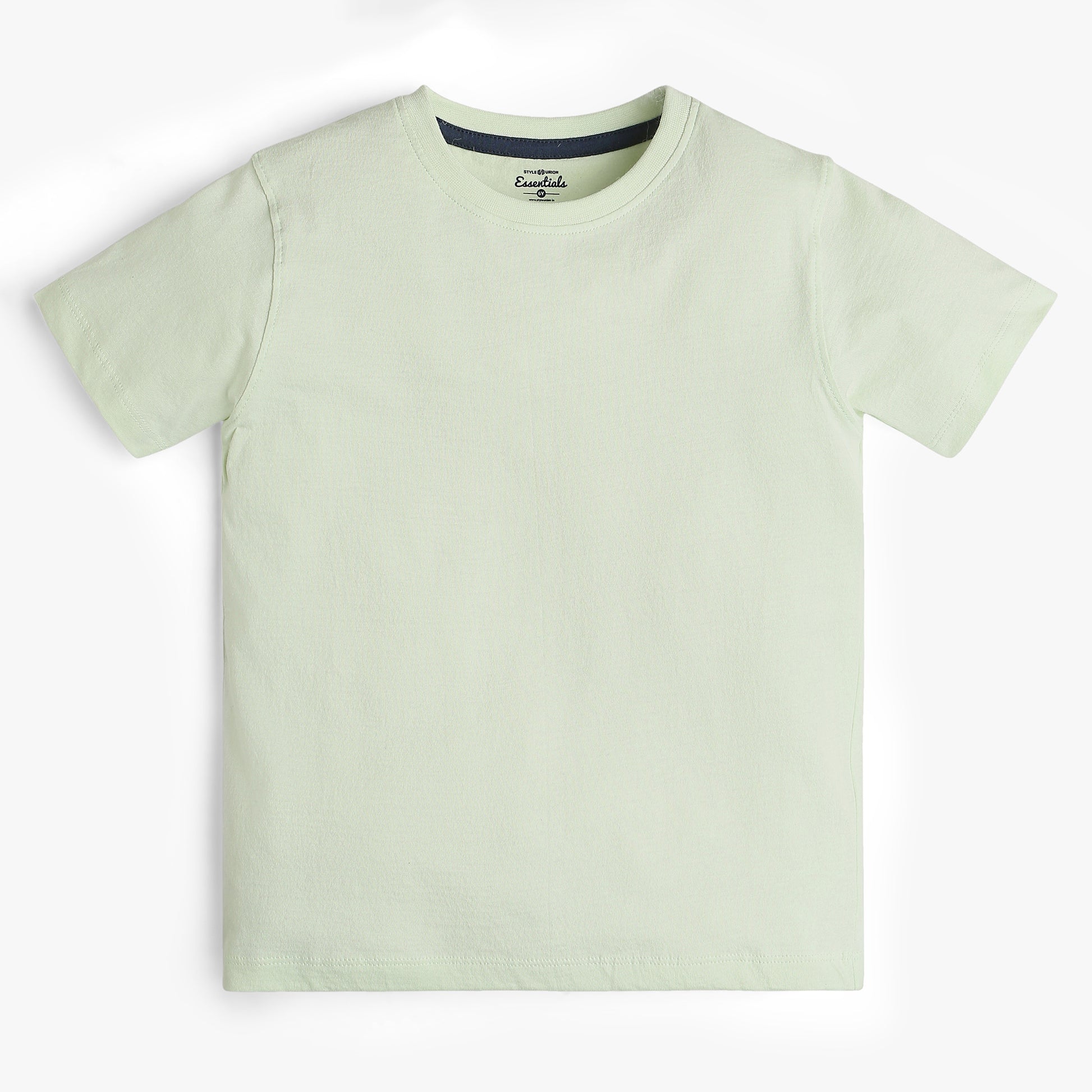 Boys Regular Fit Solid T-Shirt