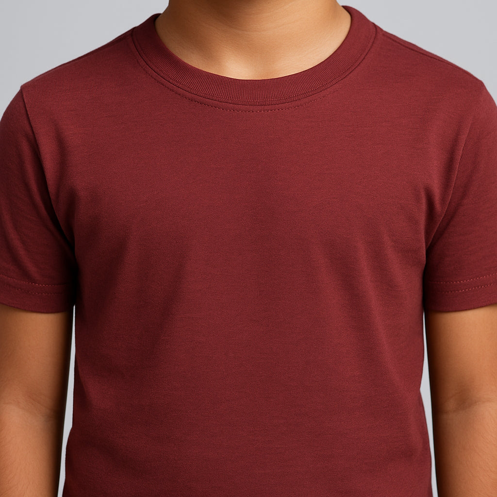 Buy Boys Crew Neck Cotton T-Shirt - Style Union