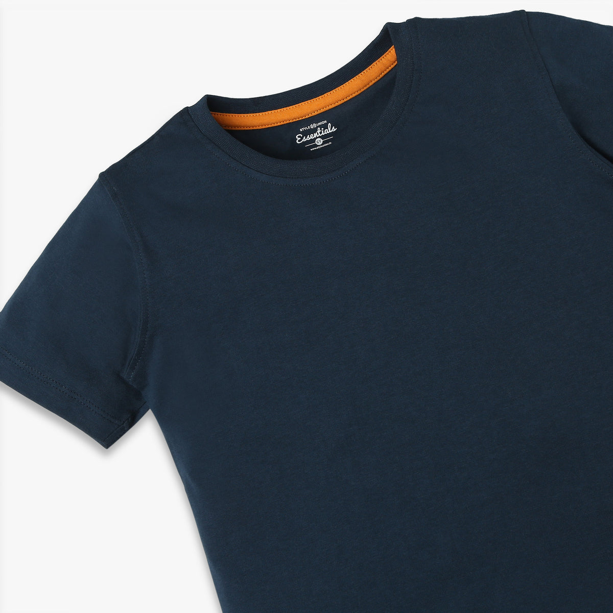 Boys Regular Fit Solid T-Shirt