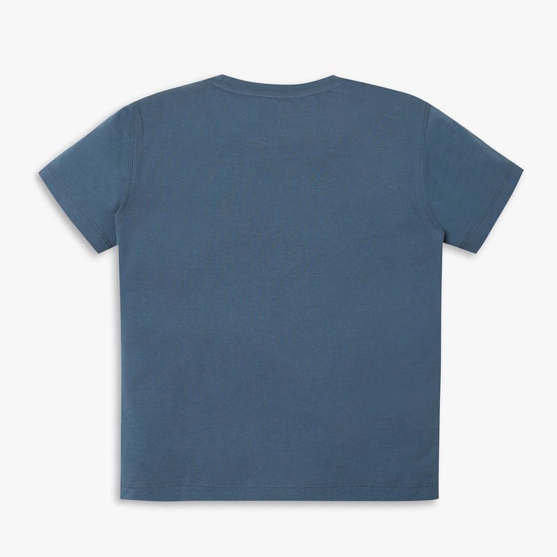 Boys Regular Fit Solid T-Shirt