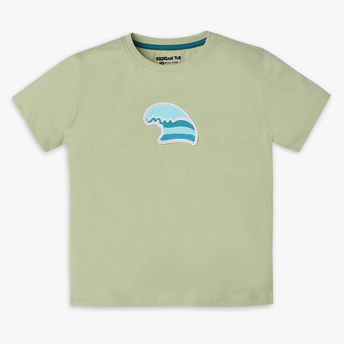 Boys Regular Fit Solid T-Shirt