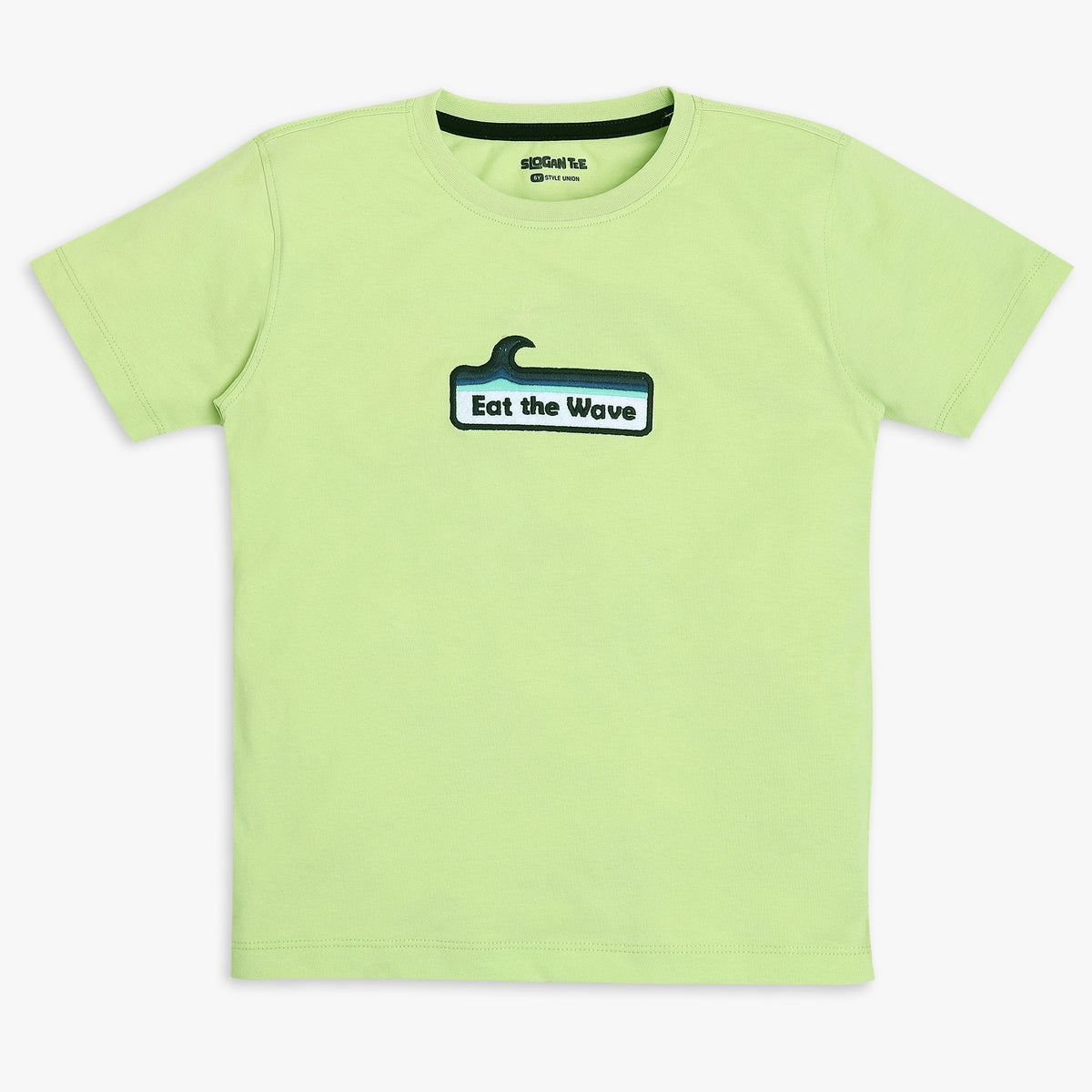 Boys Regular Fit Solid T-Shirt