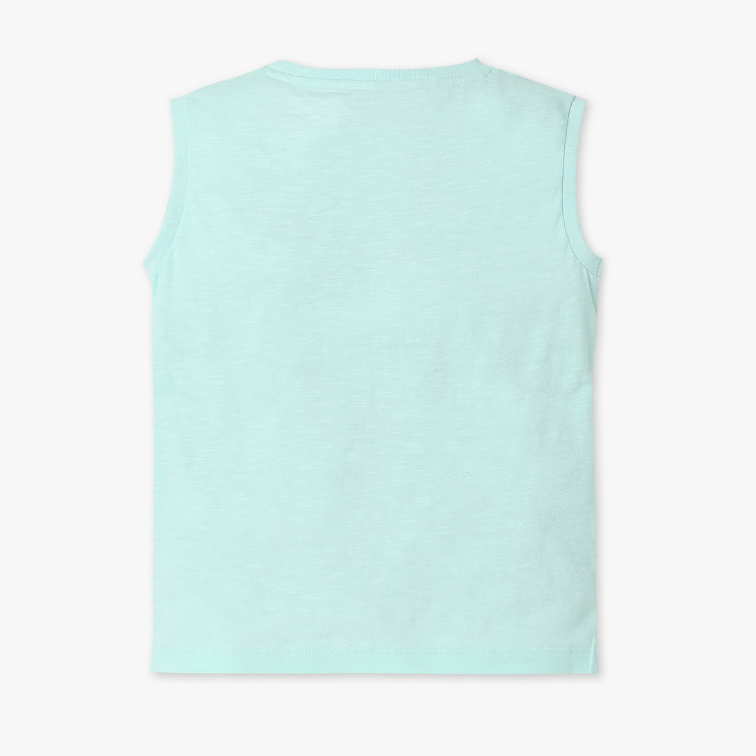 Boys Regular Fit Solid Crew Neck T-Shirt