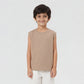 Cotton Solid Sleeveless T-Shirt