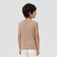 Cotton Solid Sleeveless T-Shirt