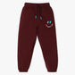Boys Regular Fit Solid Mid Rise Trackpants