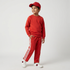 Boys Cotton Solid Mid Rise Trackpants