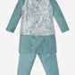 Boys Regular Fit Printed Kurta with Pant Set
