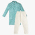 Boys Embroidered Kurta with Pant Set
