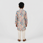 Boys Printed Kurta Set
