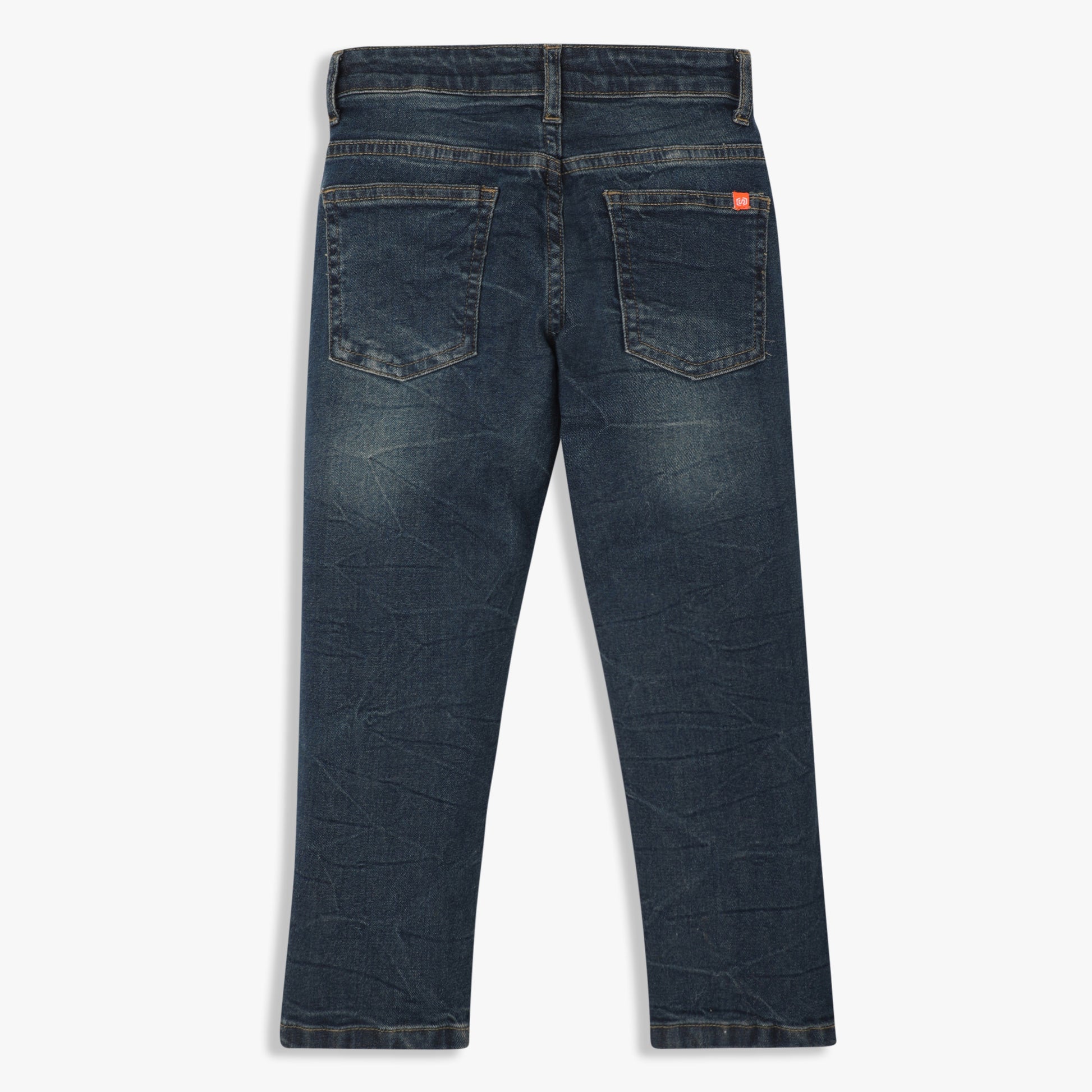 Boys Slim Fit Denim Jeans with Tint Wash