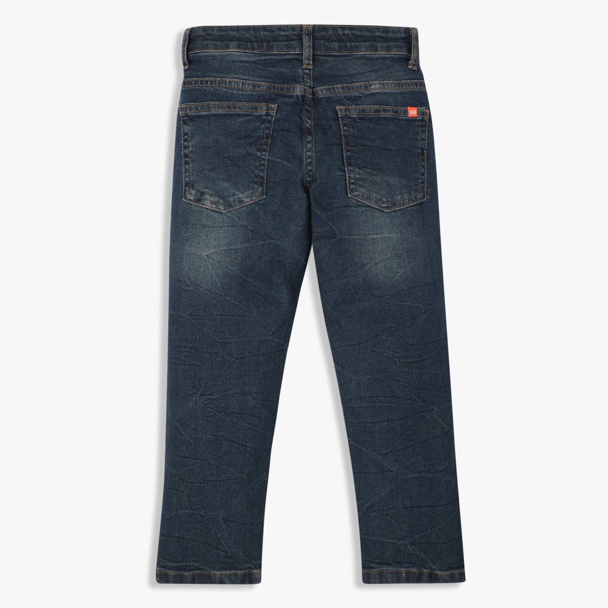 Boys Slim Fit Denim Jeans with Tint Wash