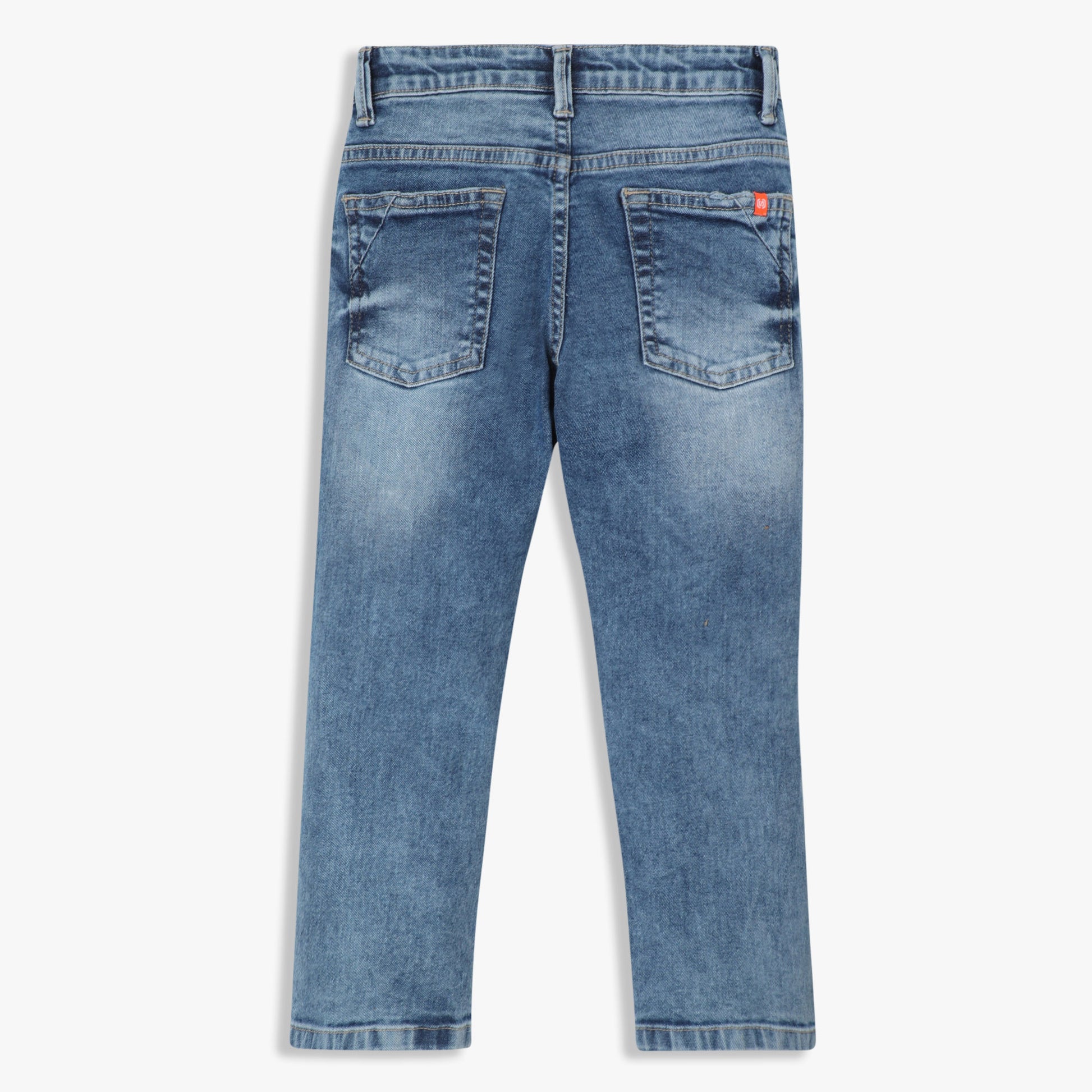 Slim Fit Light Washed Boys Denim Jeans