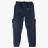 Relaxed Fit Boys Indigo Jogger with Drawcord and Toggle Detailng
