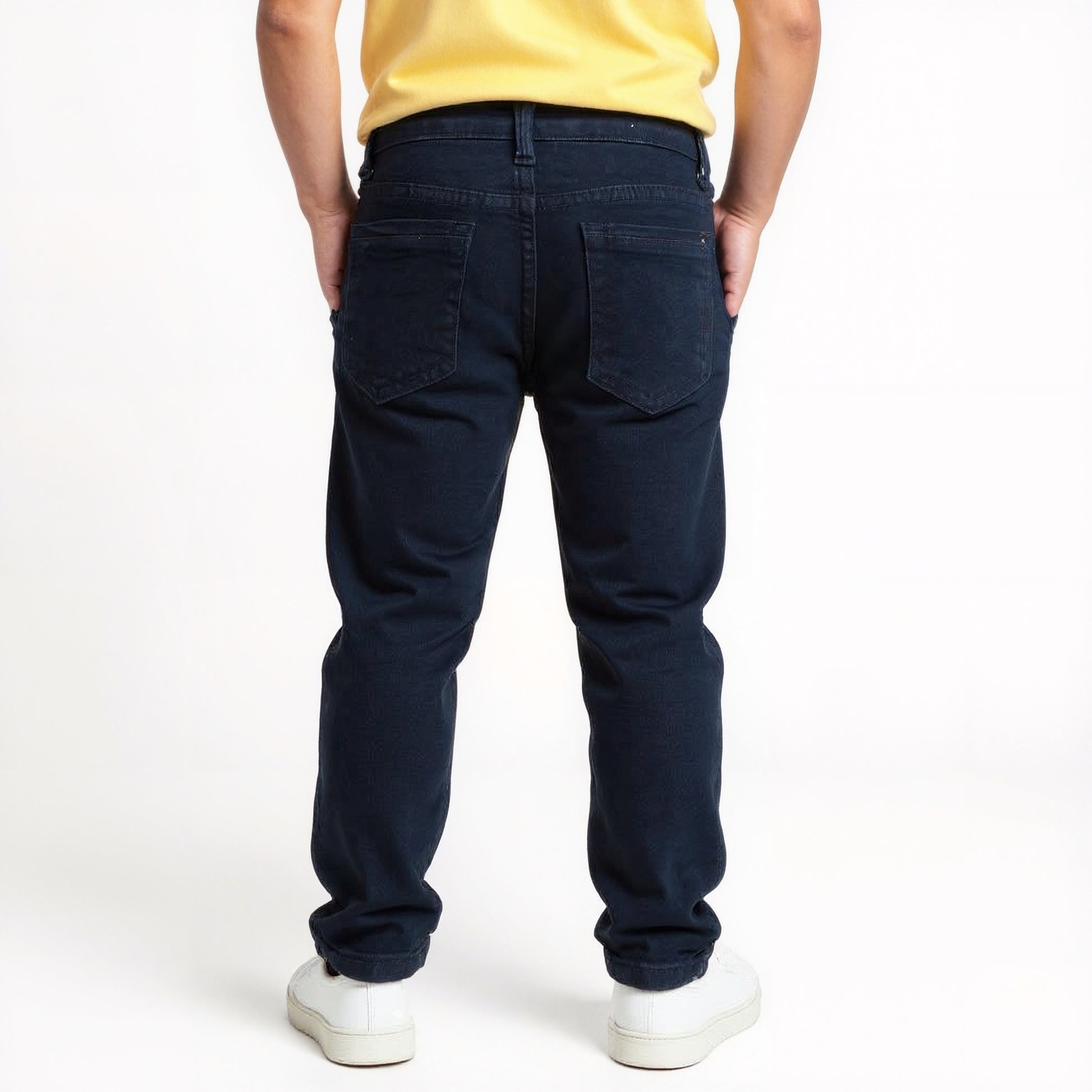 Boys Cool and Stylish Over Dyed Slim Fit Denim