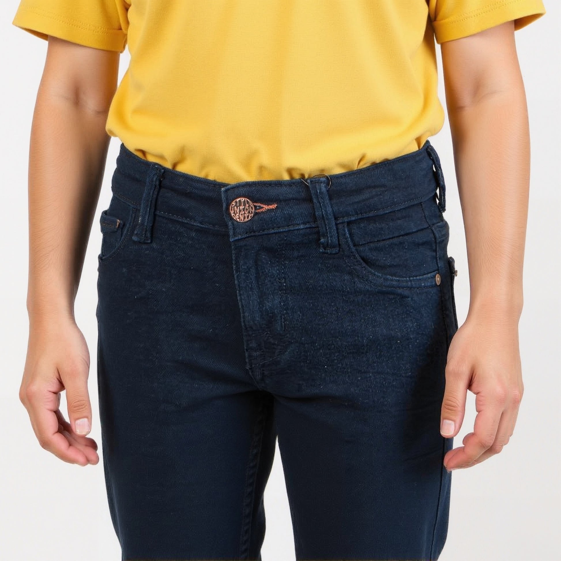 Boys Cool and Stylish Over Dyed Slim Fit Denim