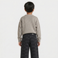 Boys Cotton Laser Print Mid Rise Pants