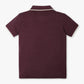 Boys Regular Fit Solid Polo Neck Half Sleeve Polo T-Shirt