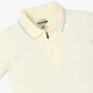Boys Polo Neck Solid Wonder Reverse Coil with Zipper Polo T-Shirt