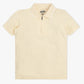 Boys Solid Polo Neck Wonder Reverse T-Shirt