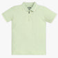 Boys Solid Polo Neck Wonder Reverse T-Shirt
