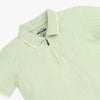 Boys Solid Polo Neck Wonder Reverse T-Shirt