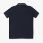 Boys Regular Fit Striped Polo Neck Half Sleeve Polo T-Shirt