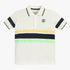 Boys Striped Polo Neck Sports Yarn T-Shirt