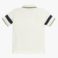 Boys Striped Polo Neck Sports Yarn T-Shirt