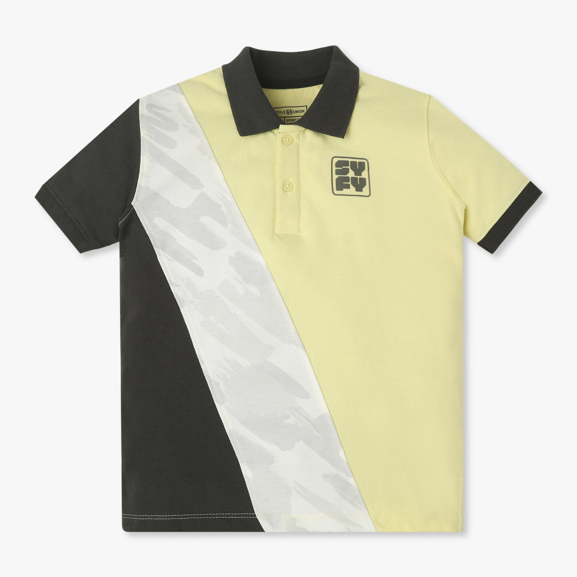 Boys Yarn Dyed Striper Sports Polo
