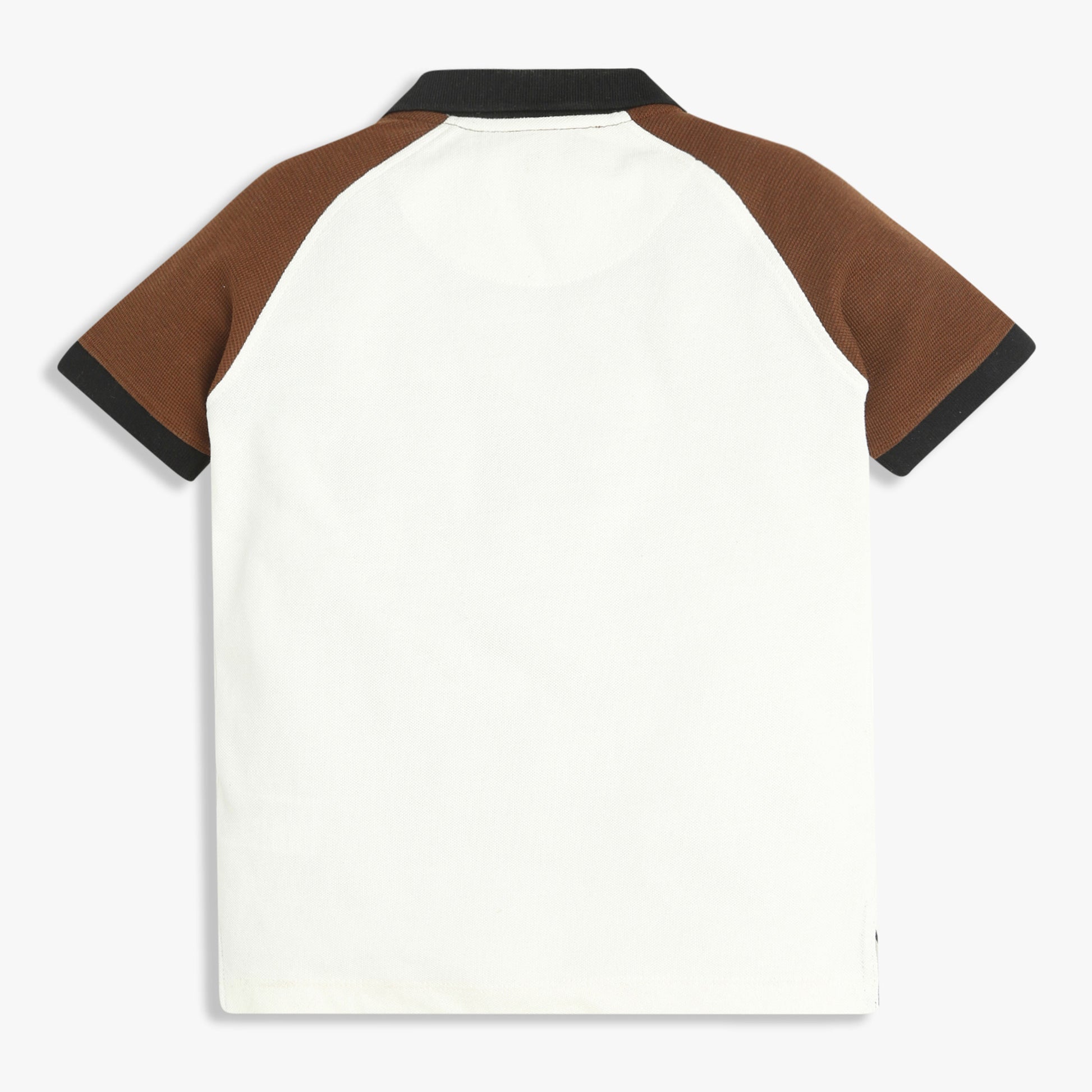Boys Cut And Sew Sport Polo T-Shirt