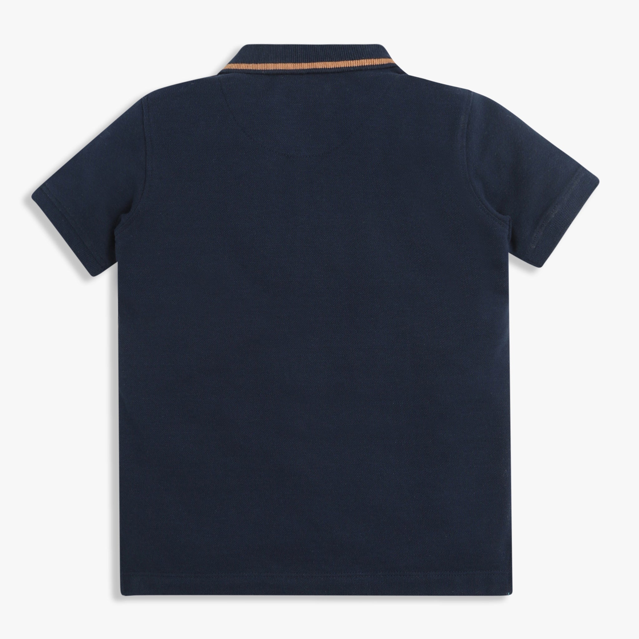 Boys Striped Sport Polo T-Shirt