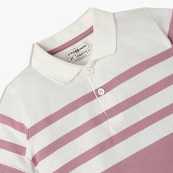 Order Now Boys Stripes Polo Neck Regular Fit Casual Wear Fashion Polo by Style Union
