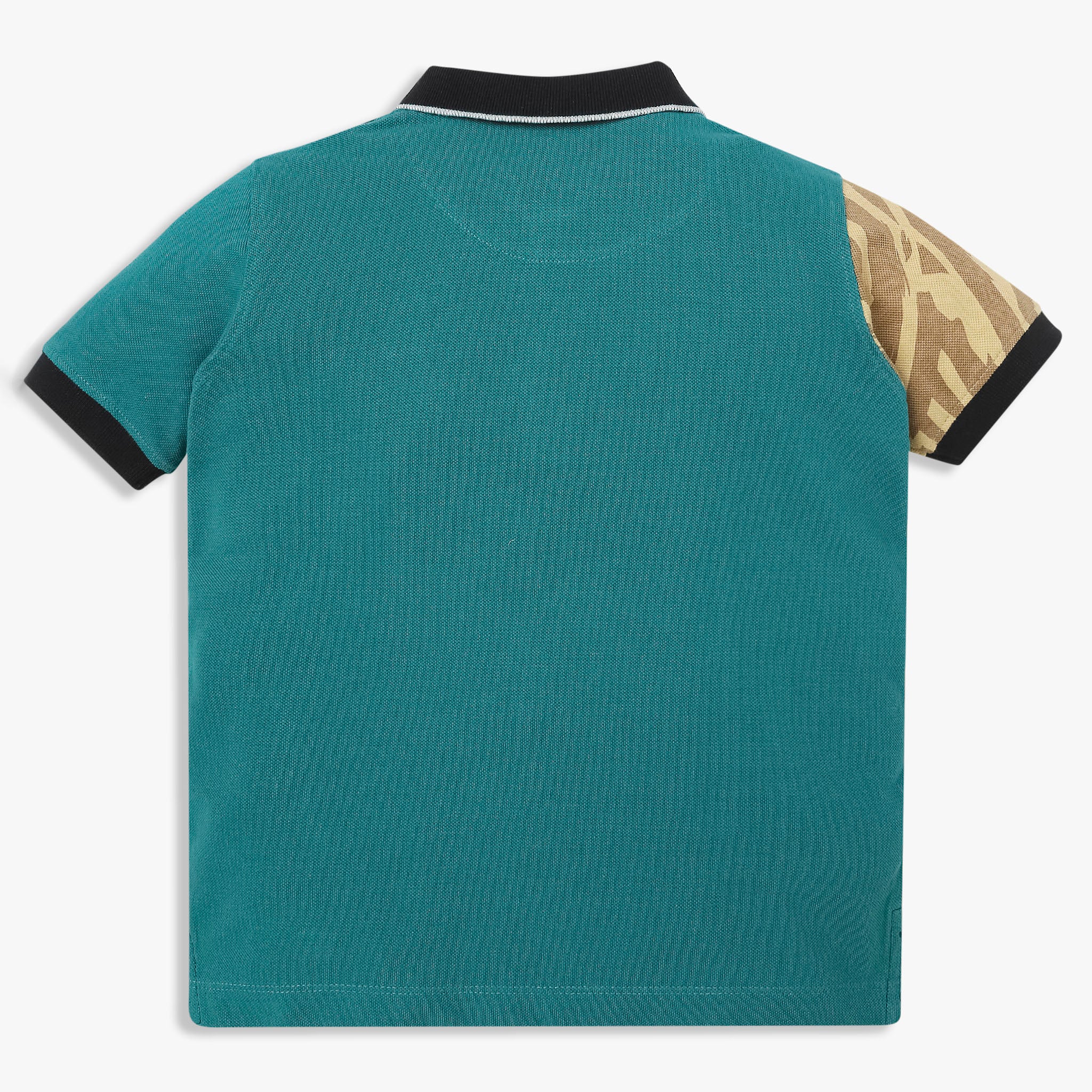 Boys Cotton Cut and Sew Polo T-Shirt