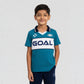 Boys Cut And Sew Collar Sport Polo T-Shirt