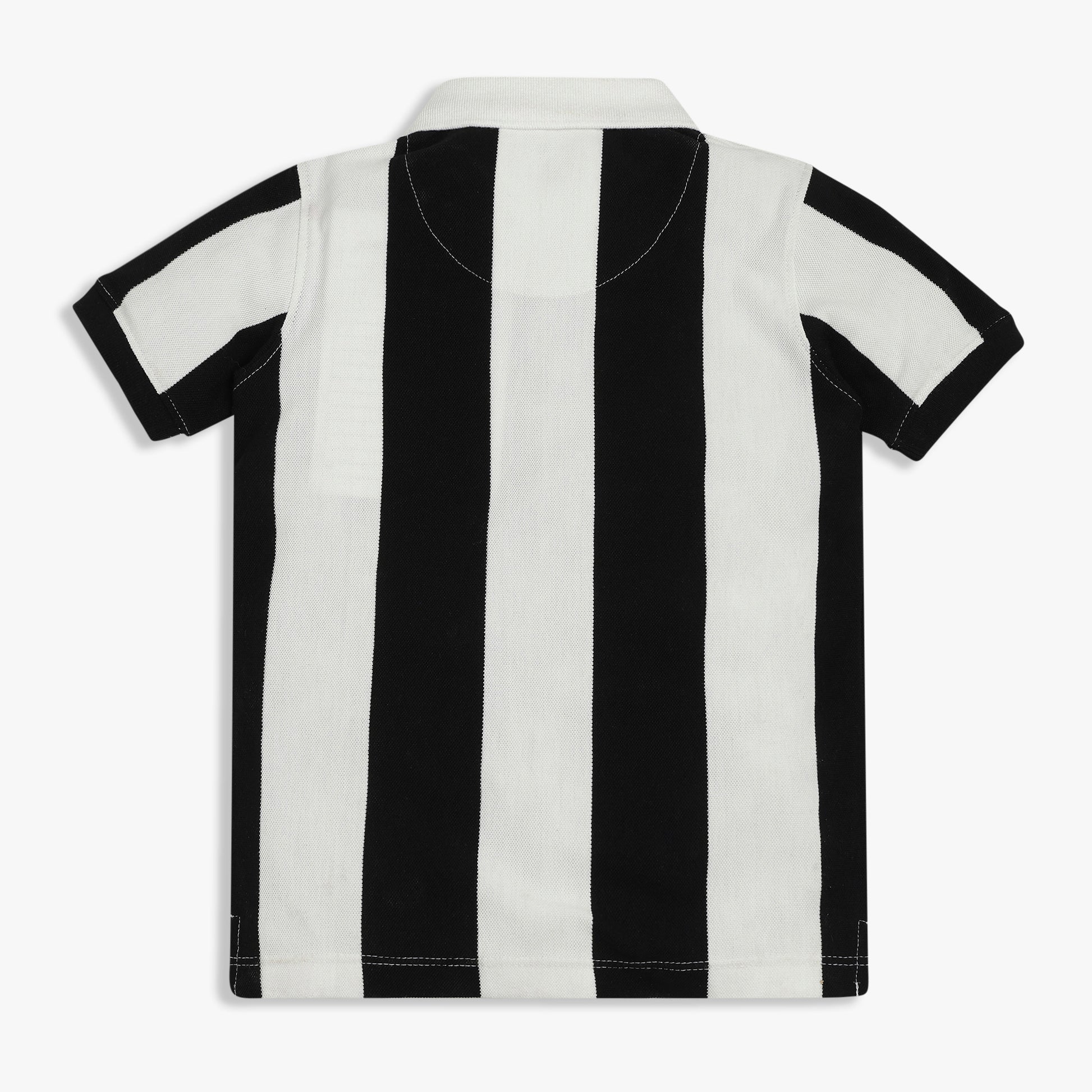 Boys Striped Polo T-Shirt