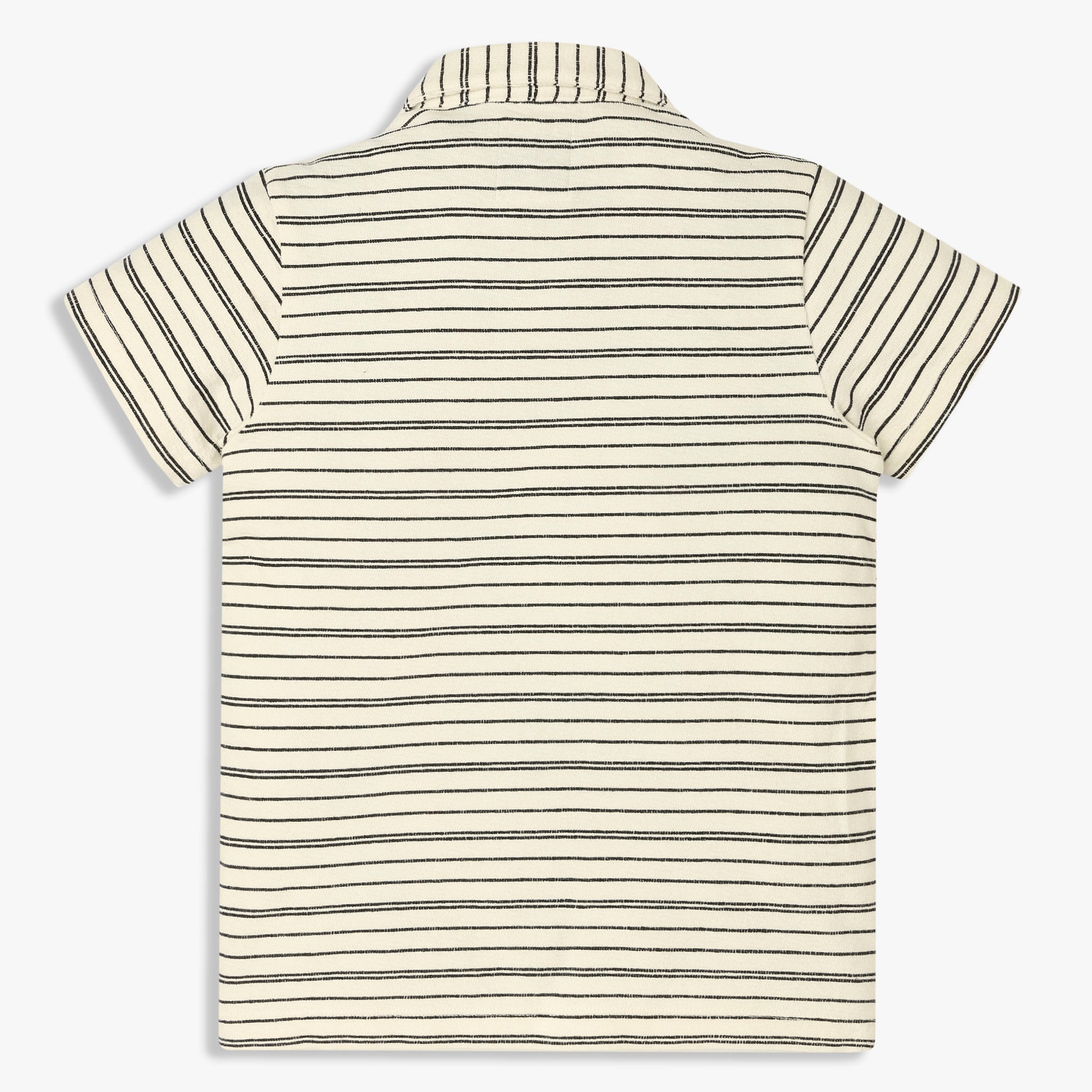 Boys Cotton Striped Polo T-Shirt