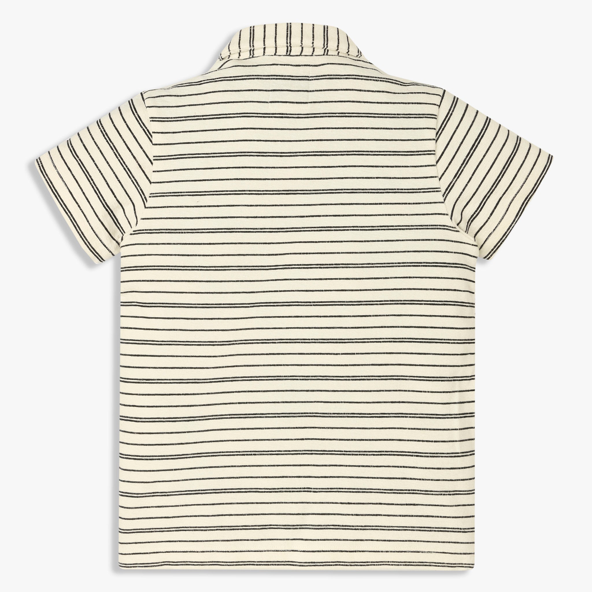 Boys Cotton Striped Polo T-Shirt