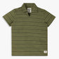 Boys Cotton Striped Polo T-Shirt